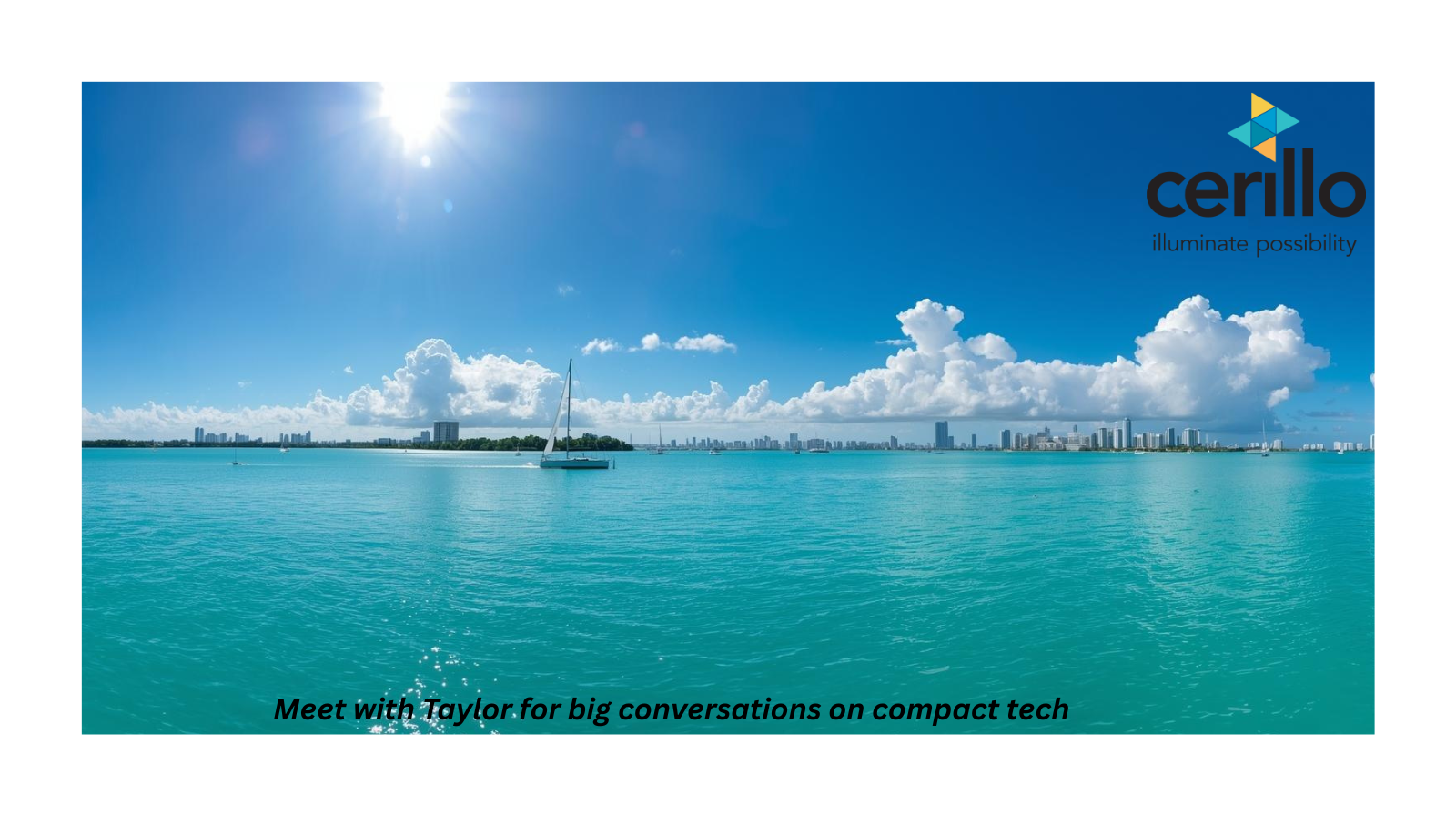 Compact tech, big conversations—chat with Taylor in Miami (1)
